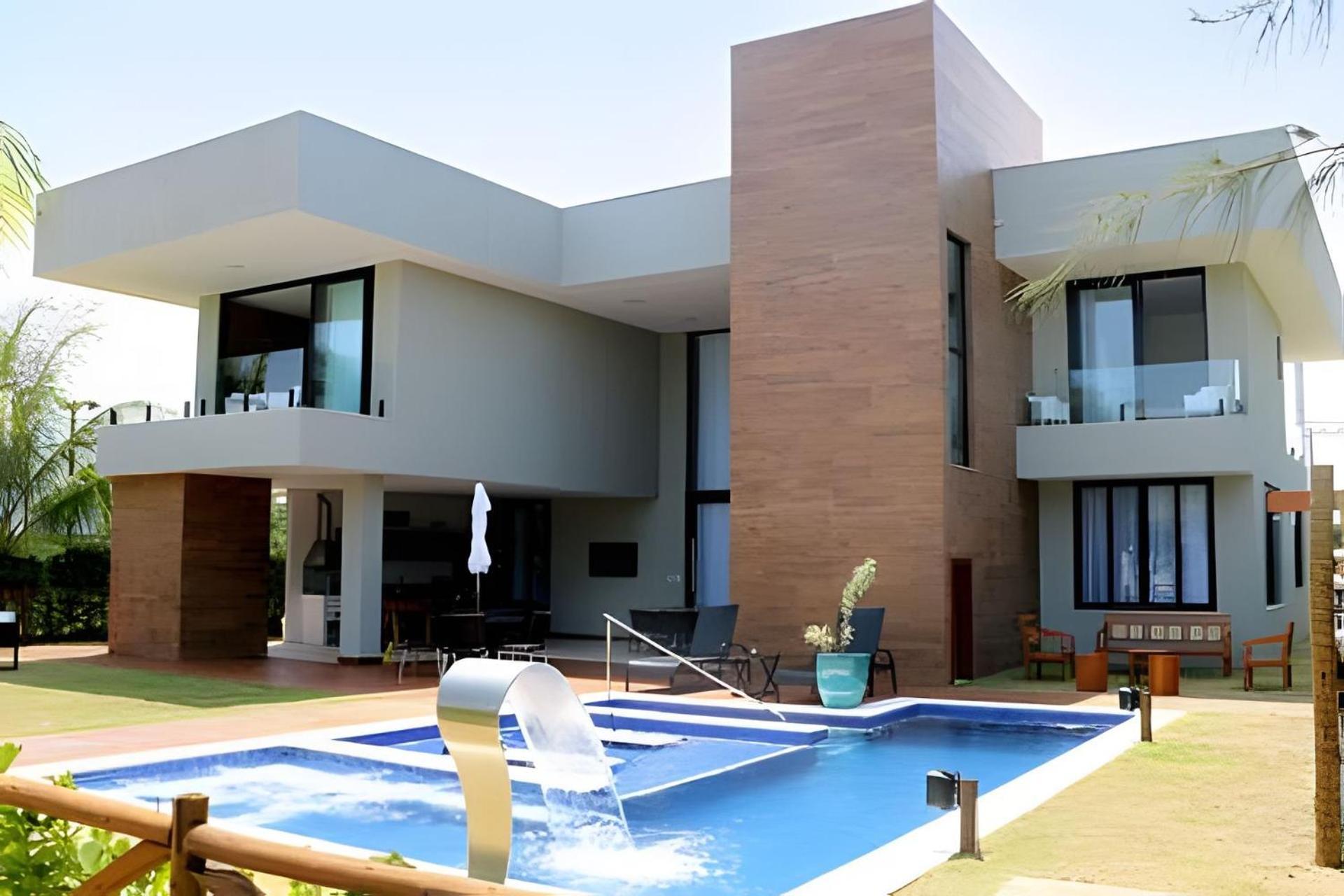 Casa Cerqueira 4 Suites Guarajuba Cond. Frente Mar Camassari Bagian luar foto